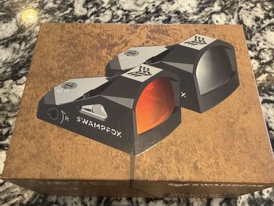 SWAMPFOX 1X27MM Red Dot Sight 3 MOA