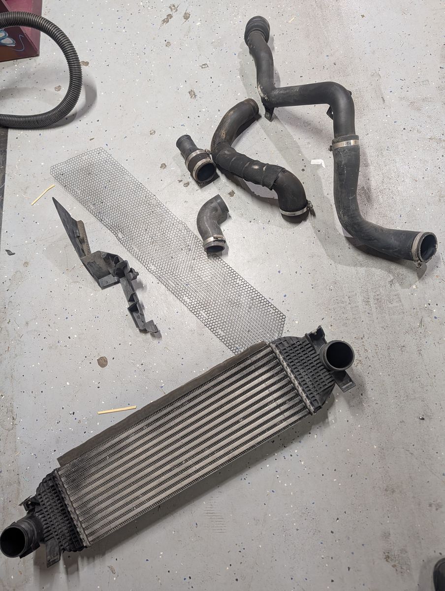 Focus RS intercooler