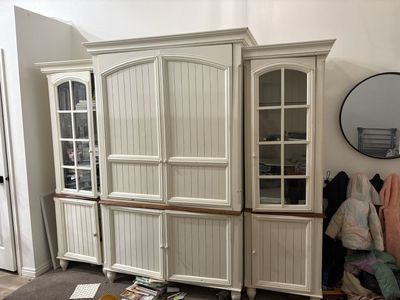 Solid Wood Entertainment Center