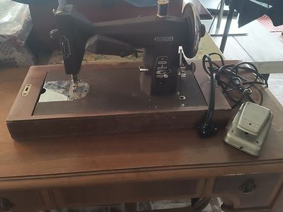 antique Kenmore rotary sewing machine
