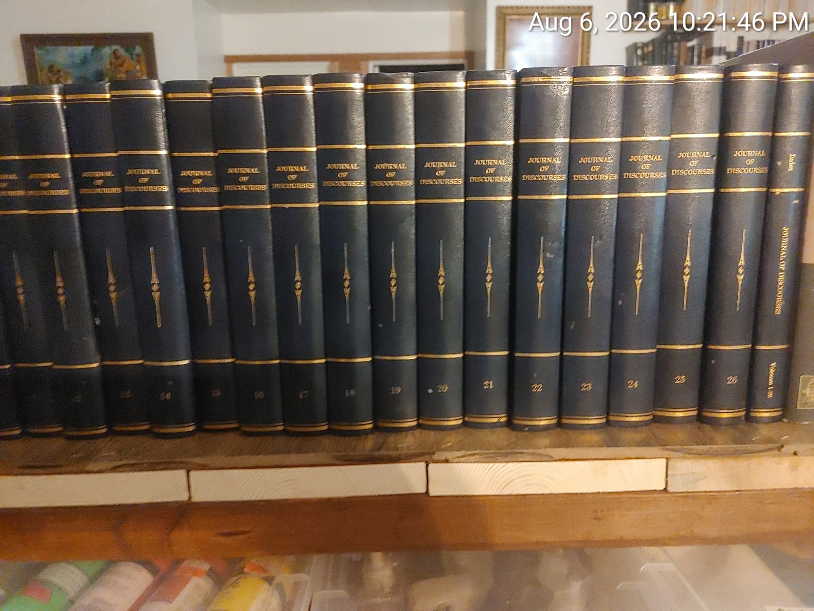 Journal of Discourses + 4 other books