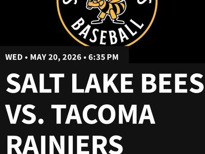 Salt Lake Bees vs Tacoma Rainiers tickets 05/20