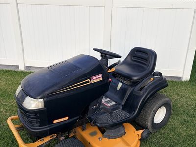 Big Craftsman 46" riding mower