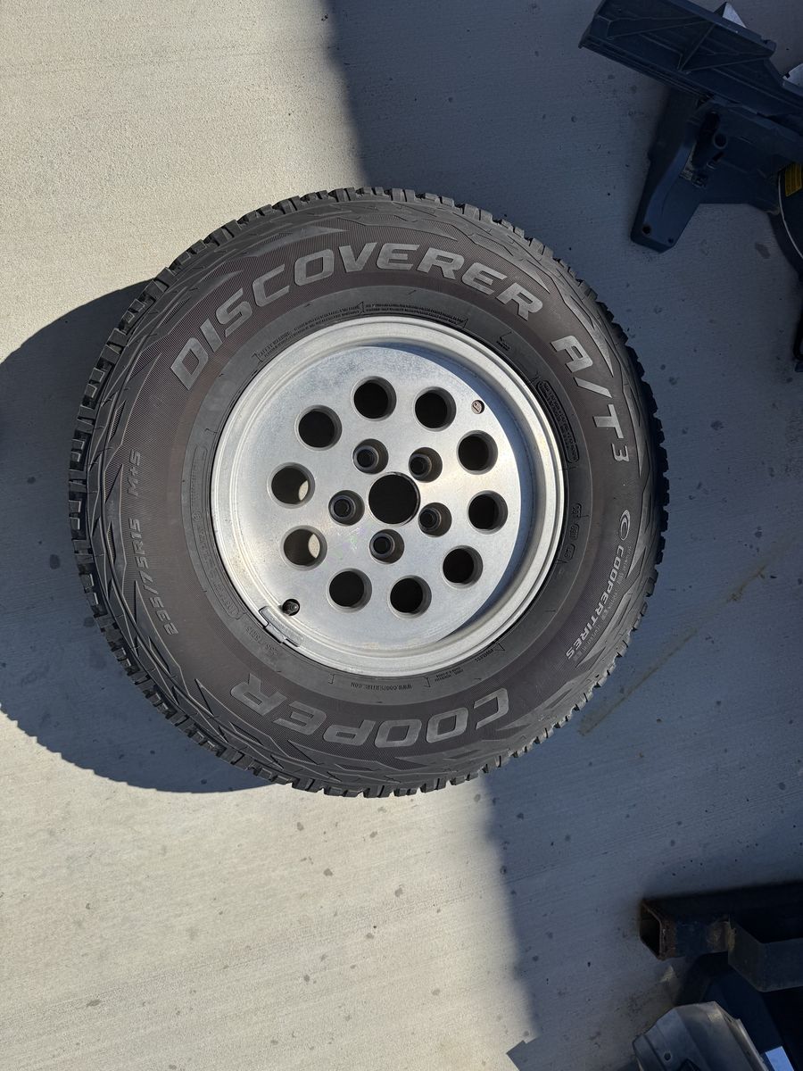 1996 Jeep XJ Tires And Rims