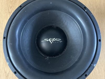Skar Audio SDR-15 D2 15-inch car subwoofer - tested and working