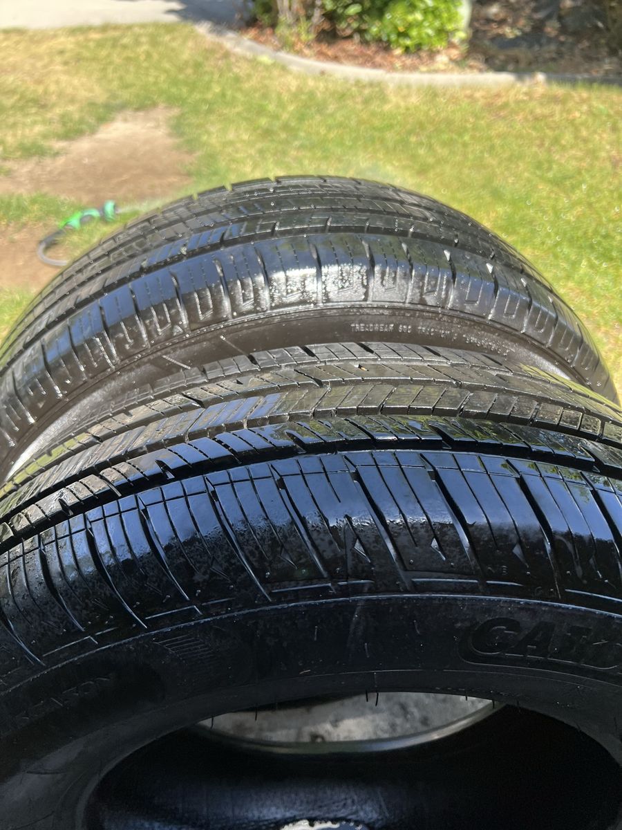 2 tires 205/70R15 they have like 90% tread