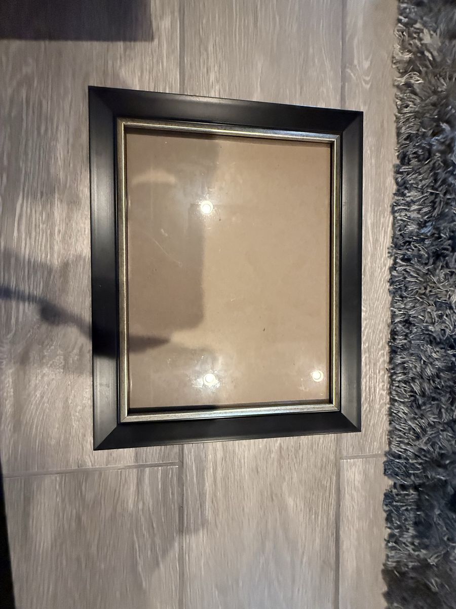 Black and Silver Picture Frame