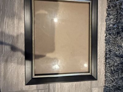 Black and Silver Picture Frame
