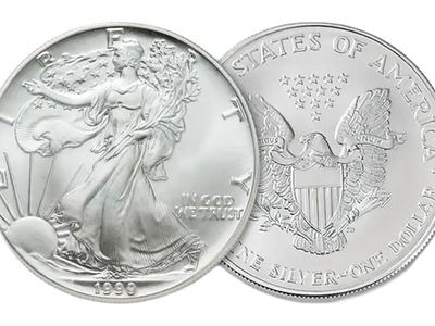 1990 anerican Eagles $1:.00 Over Spot