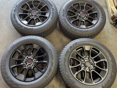 2025 TRD 20'' Black Wheels