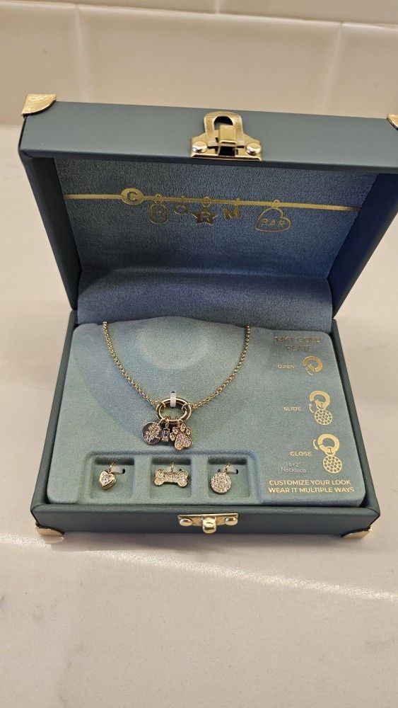 PREMIUM RESALE OPP: 90 NWT 14KT Gold Plated Necklaces in Mini Gift Boxes!