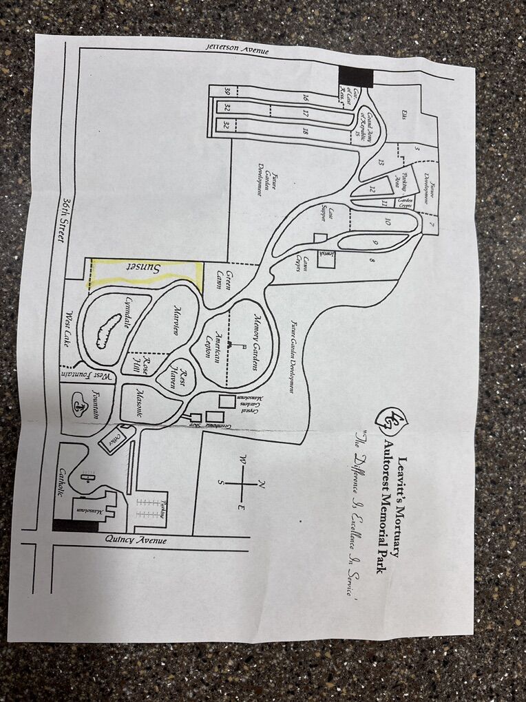 Ogden Burial Plots $1400