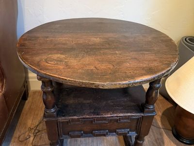Rare Antique Metamorphic Folding Chair Table