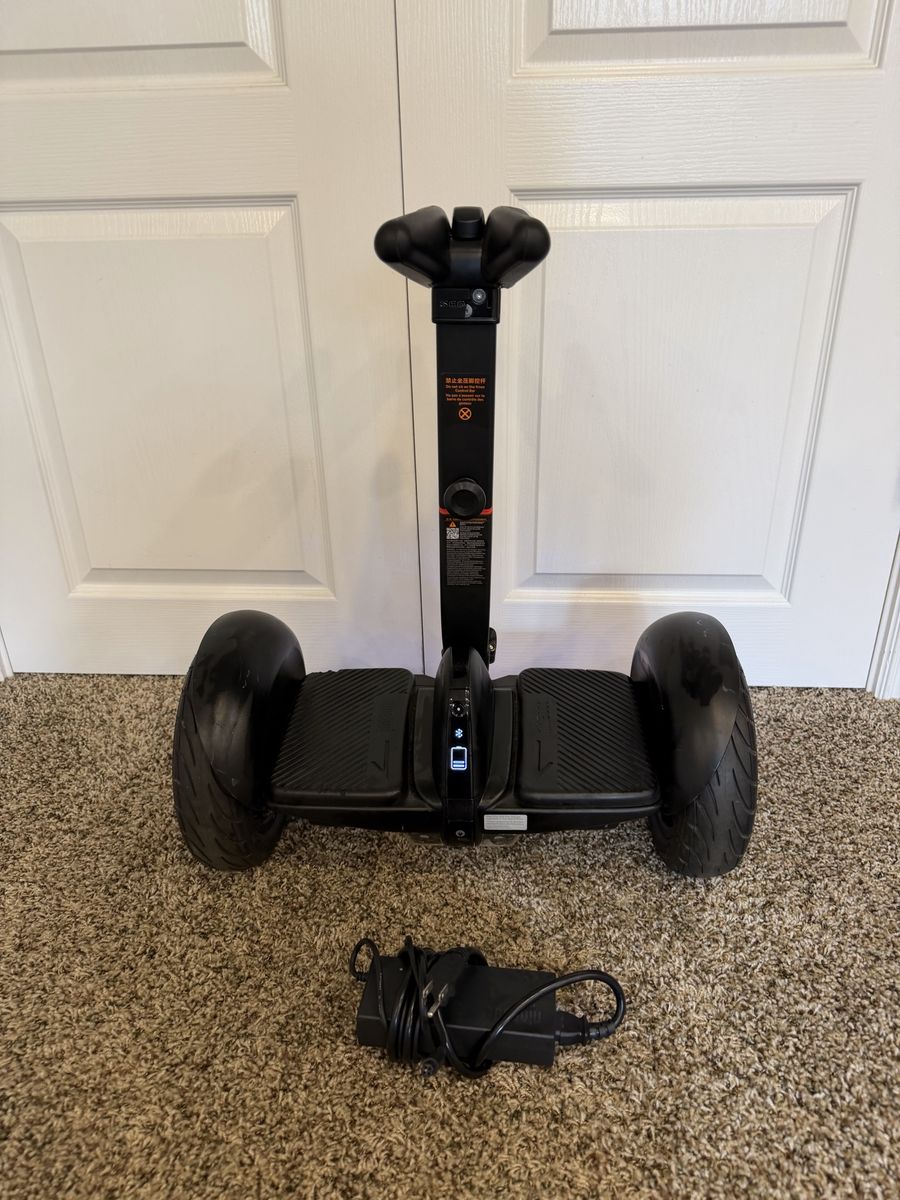 Segway Ninebot S Smart Self-Balancing Electric Scooter with Charger - Black