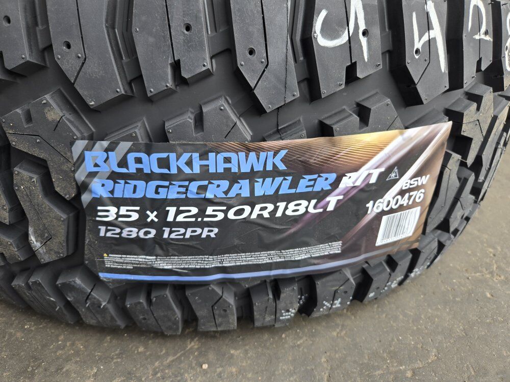 SET 35X12.50R18BLACKHAWK RIDGECRAWLER R/T