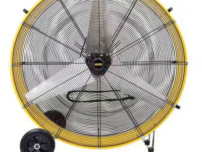 High Velocity Heavy Duty Drum Fan 42 in Industrial