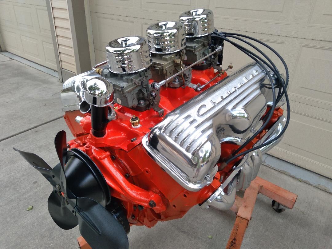 1958 CHEVY 348 FACTORY TRI-POWER ENGINE