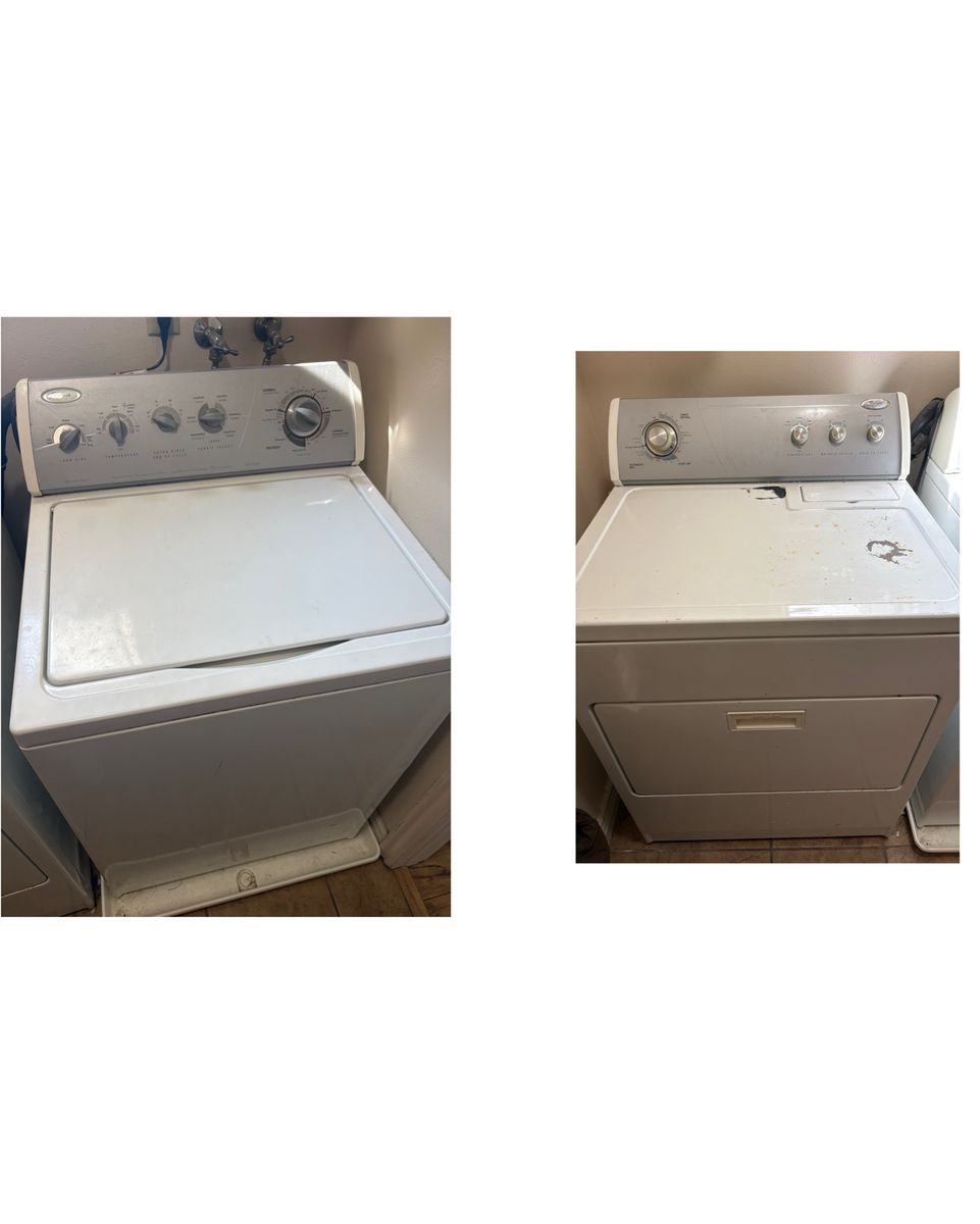 Whirlpool Washer and Electric Dryer Set 