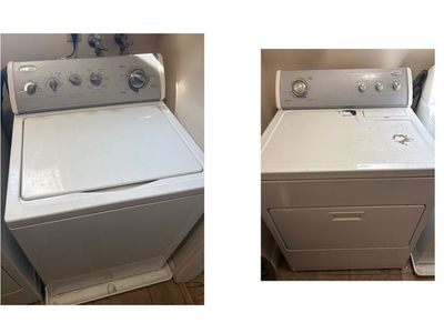 Whirlpool Washer and Electric Dryer Set