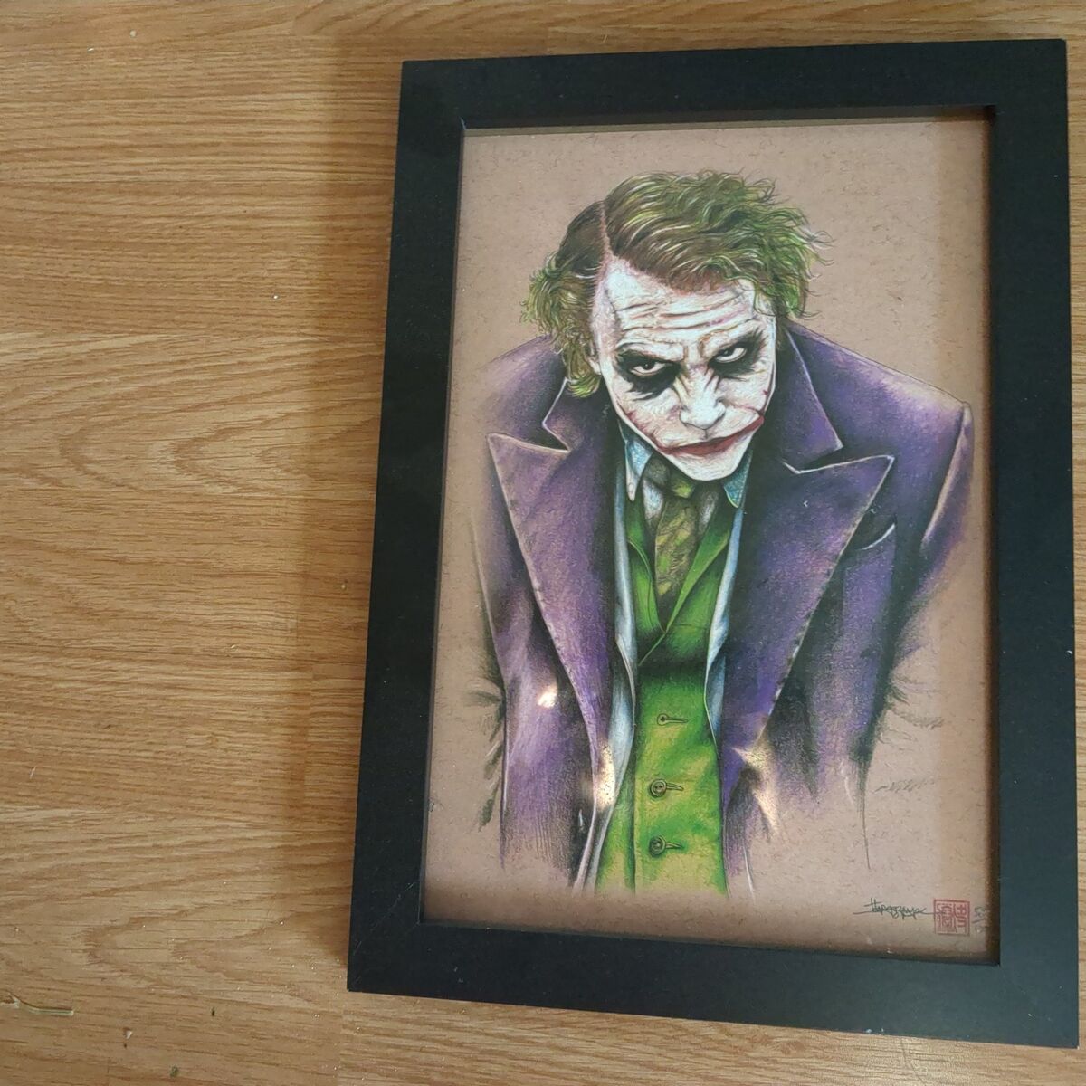 Thang Nguyen signed joker picture