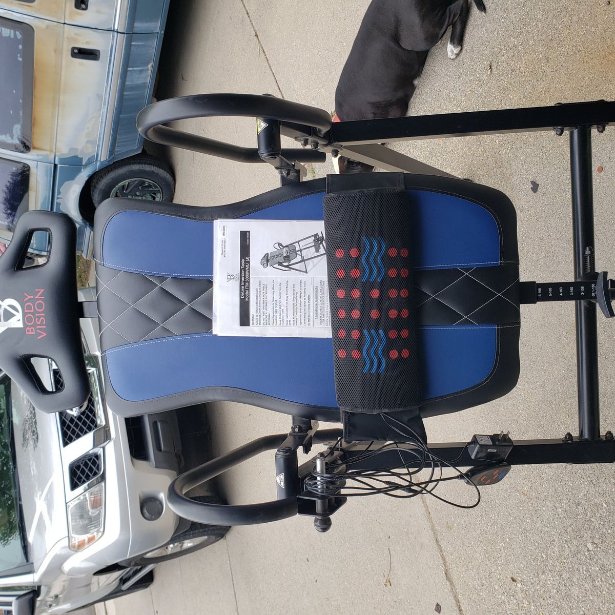 Body Vision Inversion table with heat pad 75$ obo