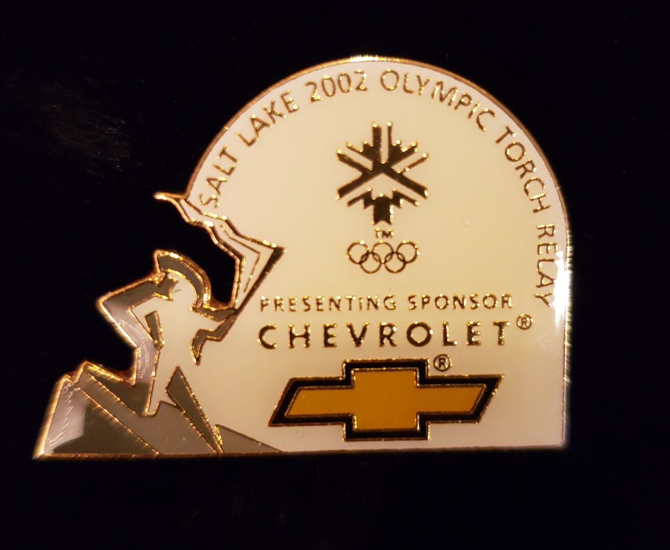 Salt Lake City Winter Olympics 2002 Chevrolet Collectible Pin