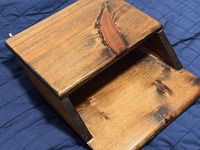 Handmade Wooden Bed Tray / Laptop Stand - Versatile & Sturdy