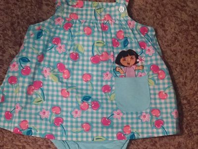 DORA EXPLORER SUNSUIT...12 MOS.
