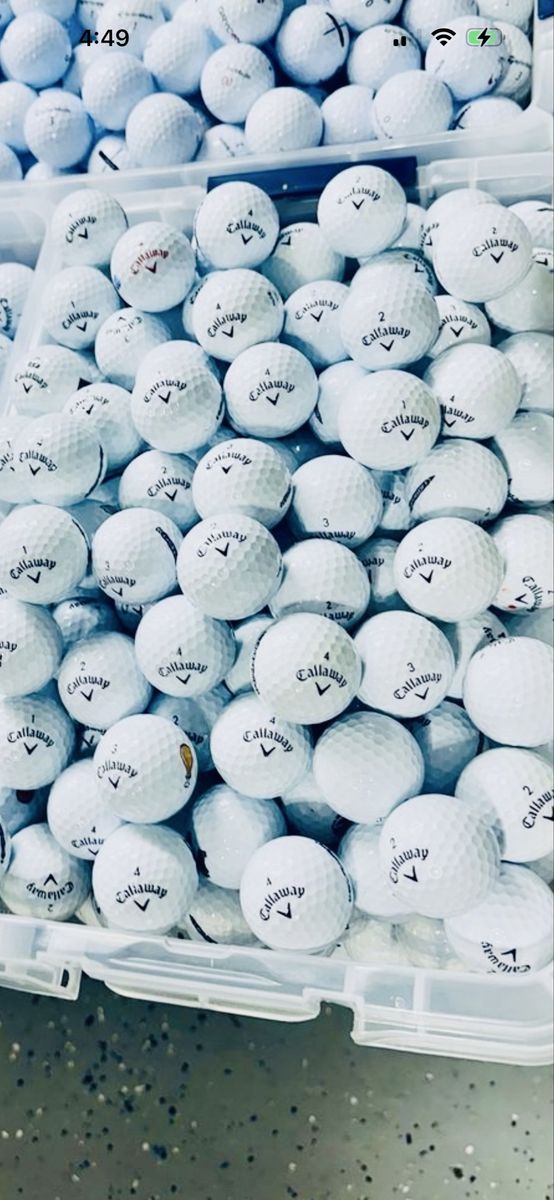 Hundreds Like New “Callaway Super Soft” Balls