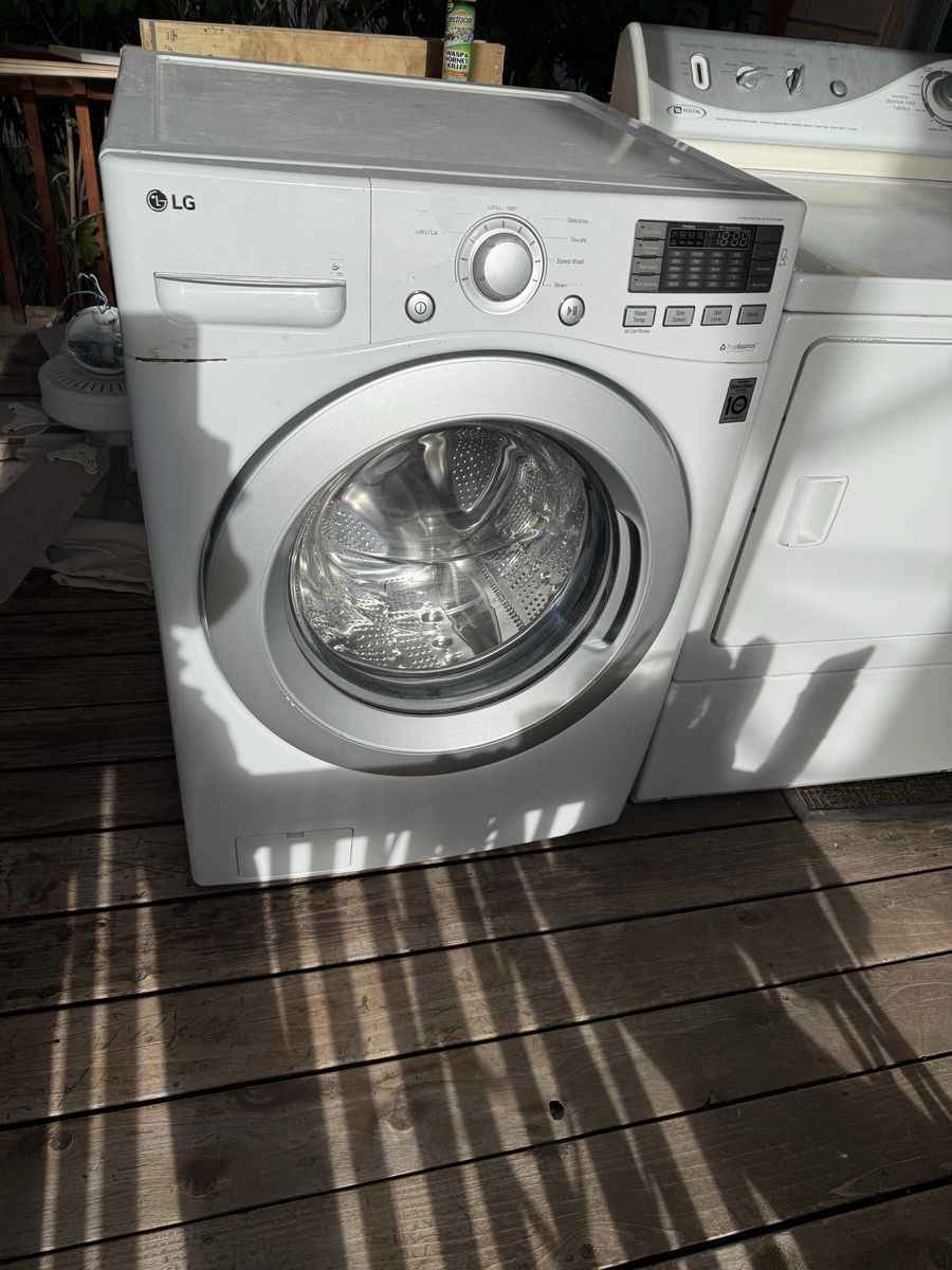 LG Front Load Washing Machine - Large Capacity