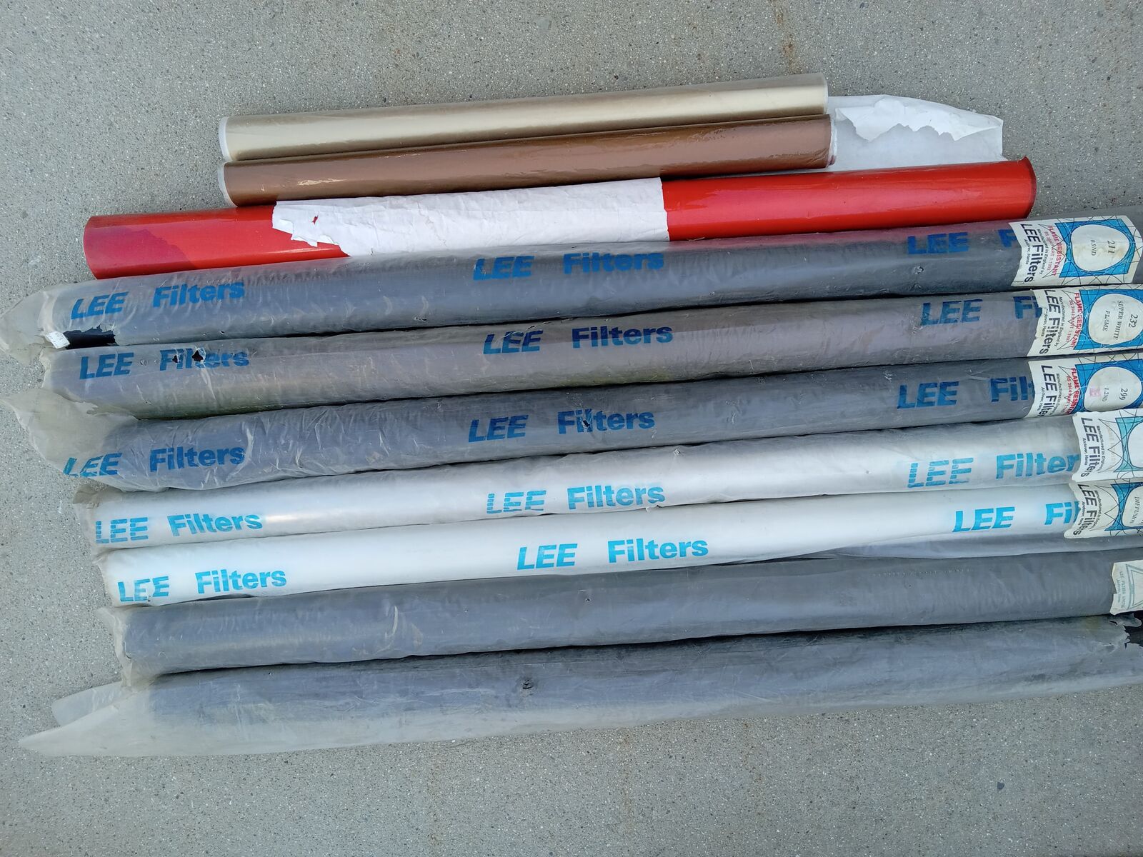 Lee Lighting Filters and Gels Rolls Film Motion Pictures Photography