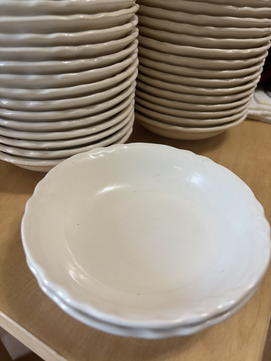 Ceramic dessert bowls 