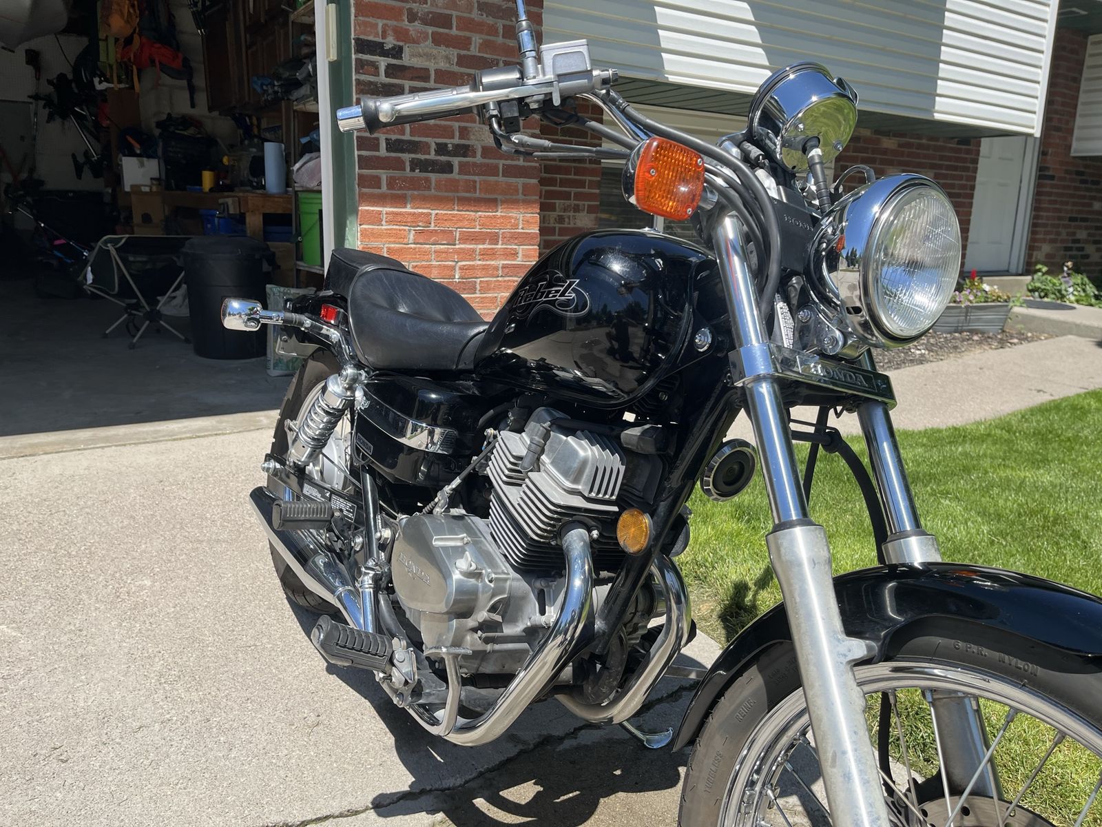 Motorcycle: Honda Rebel 250