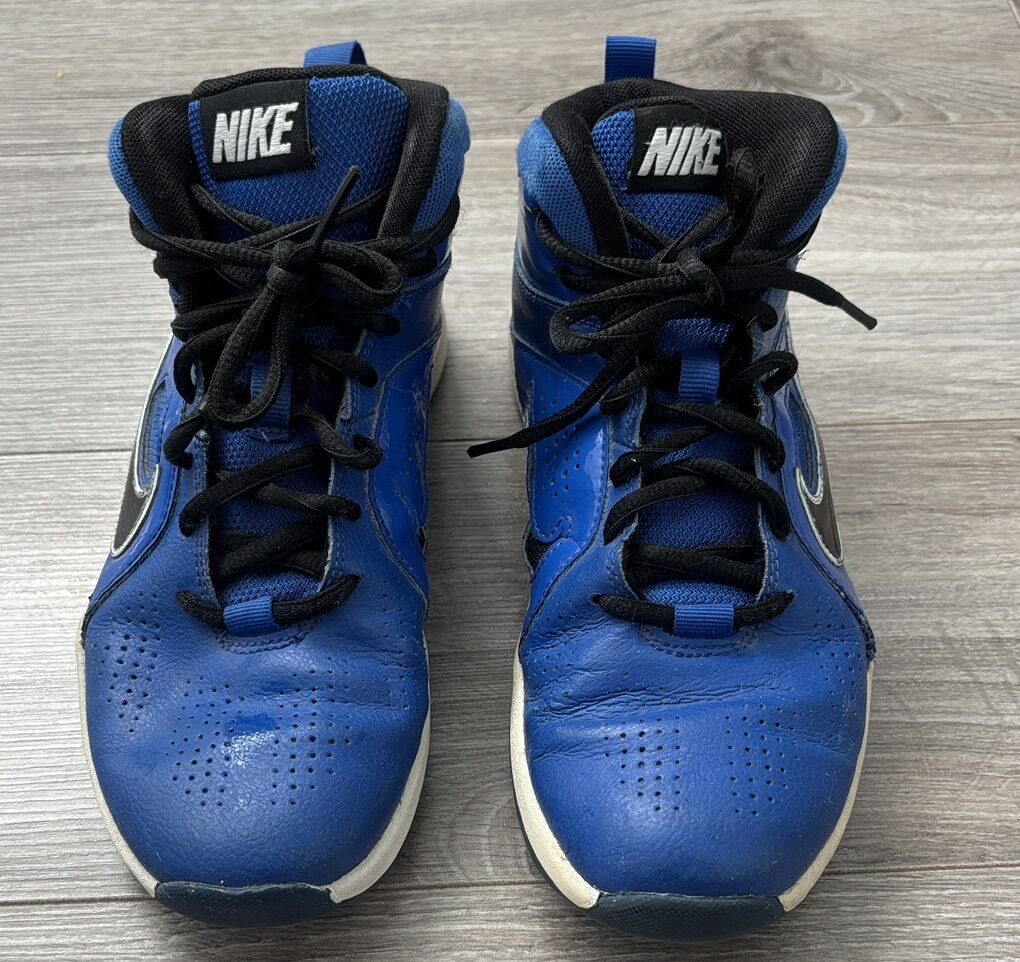 Nike Basketball BLue Shoes- Size 5Y