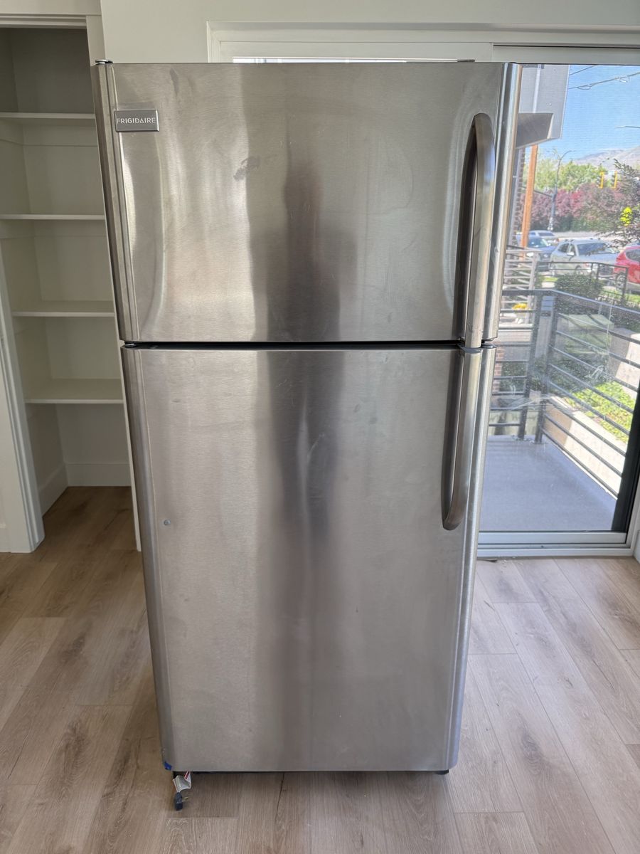 Frigidaire Stainless Top Freezer Bottom Fridge