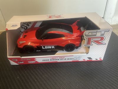 Jada Liberty Walk 2020 Nissan GT-R R35 Radio Control RC Car Red New