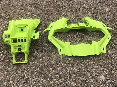 Can-Am X3 Consile And Hood Pieces