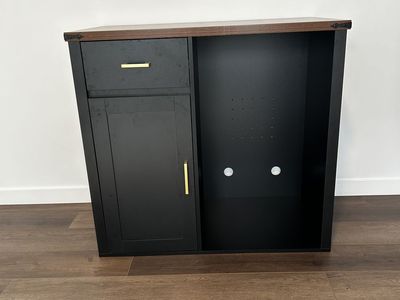 Coffee Bar with Mini Fridge Space