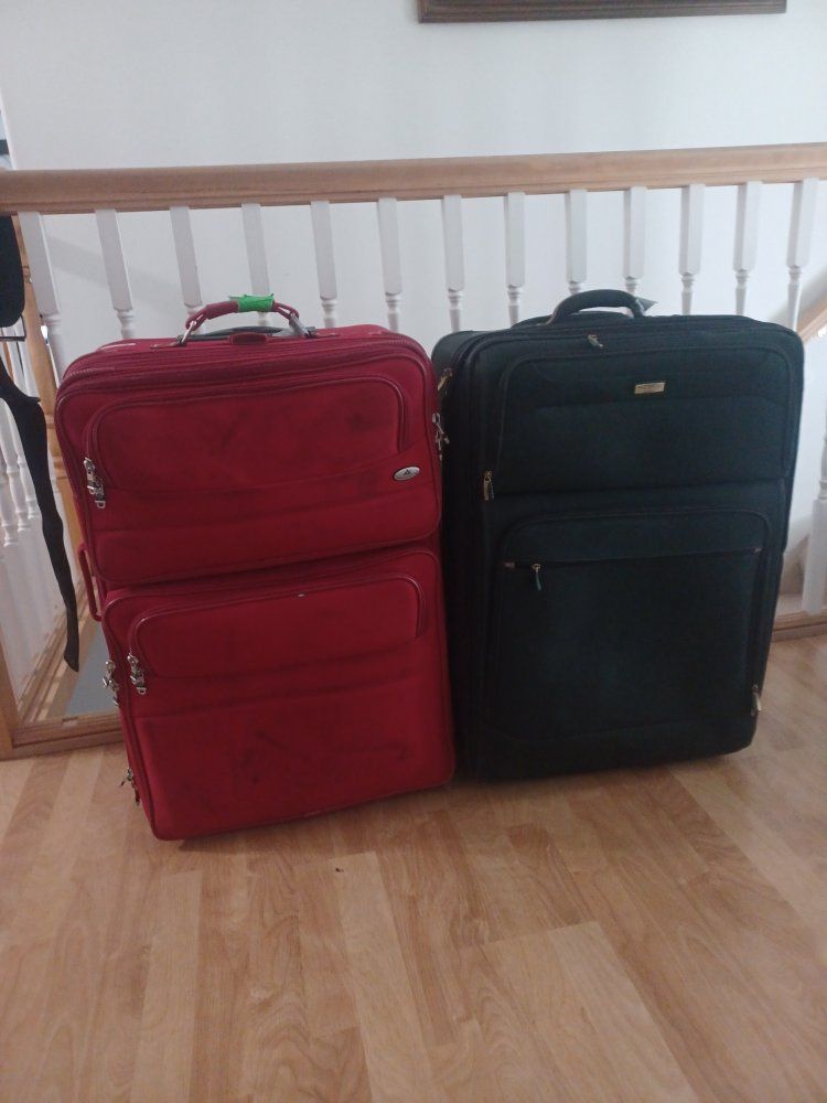Missionary Special. 2 Amazing Suitcases. Big and expandable.