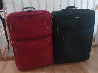 Missionary Special. 2 Amazing Suitcases. Big and expandable.