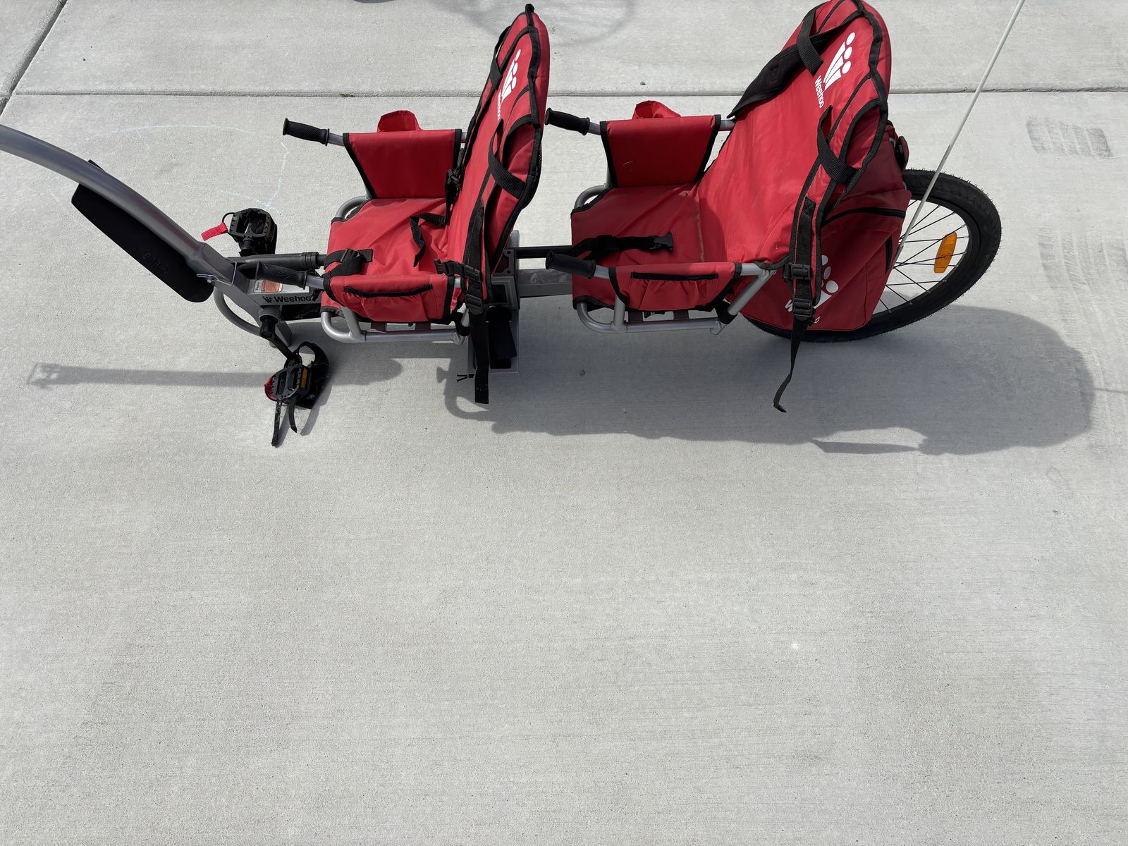 Wee-Hoo Tandem Bike Trailer