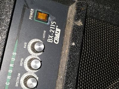 crate BX2115 bass guitar Amplifier