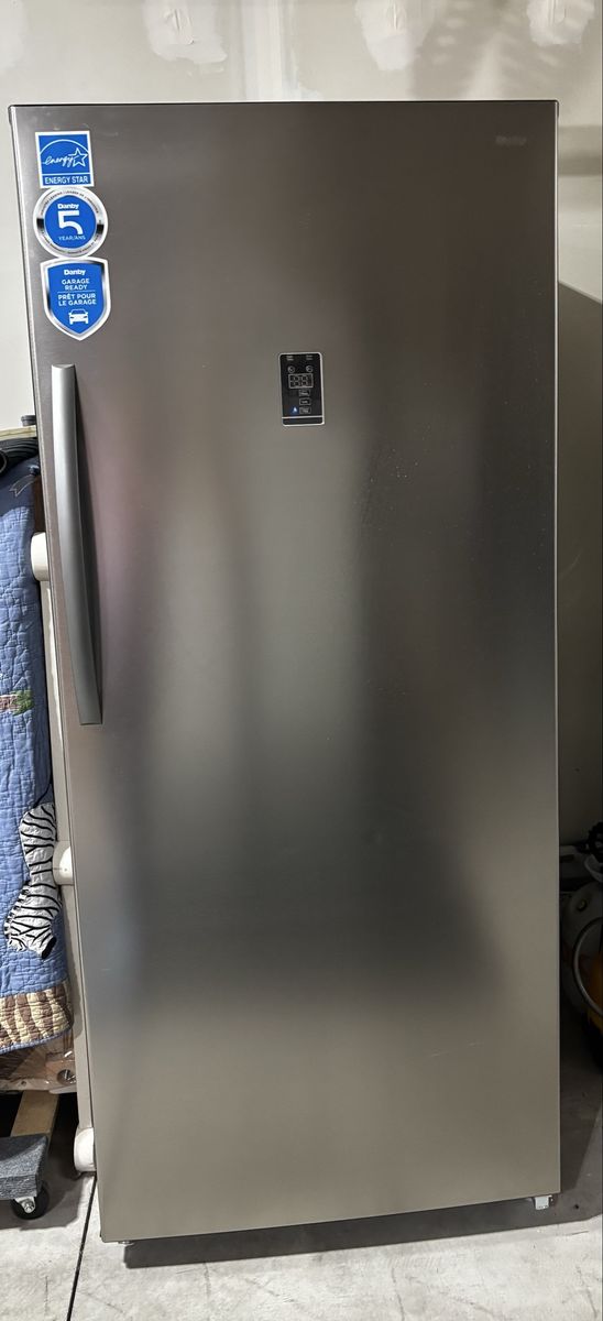 Danby Garage Ready Upright Freezer - Stainless Steel