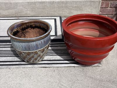 2 Planter Pots $15 Each See Description