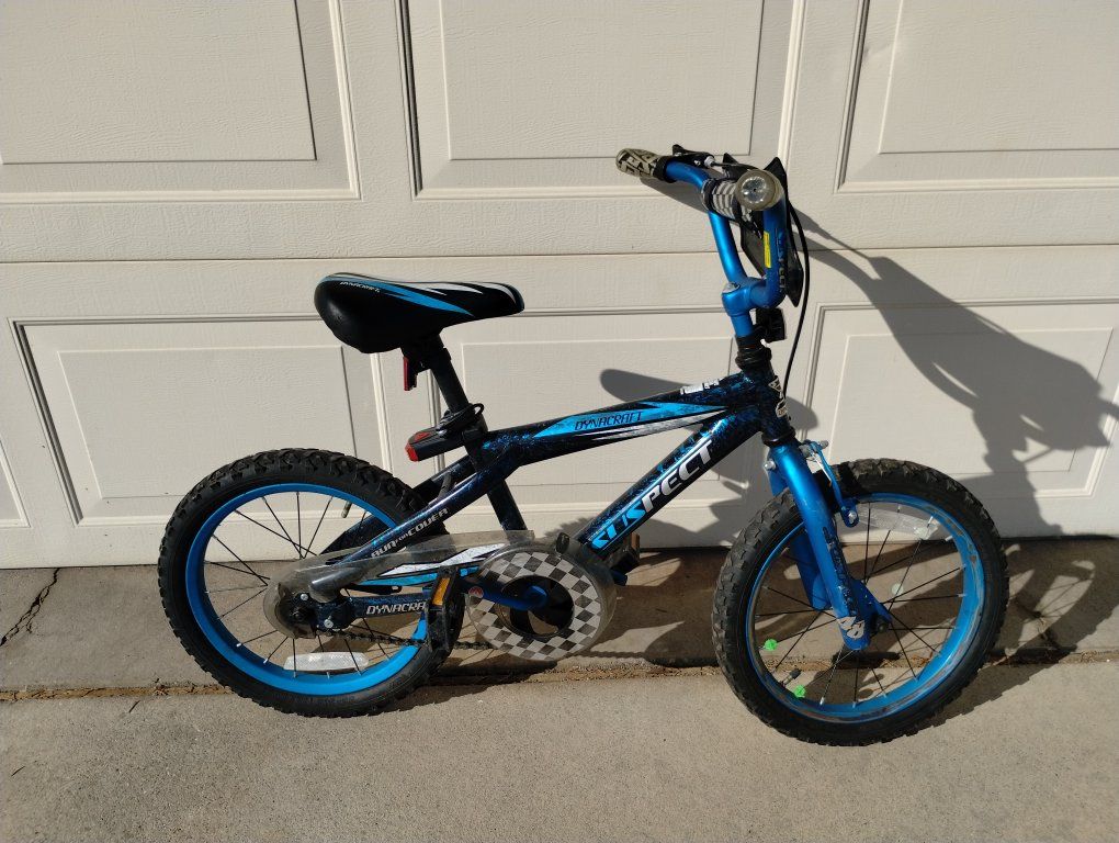Boys Dynacraft Suspect bike: 16 inch wheels