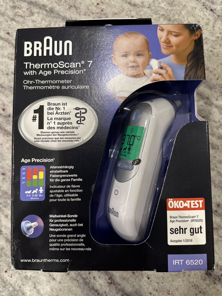 New Braun ThermoScan 7 In EarThermometer
