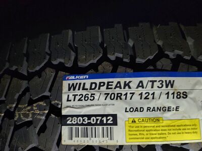 265/70r17 falken wildpeak at4w