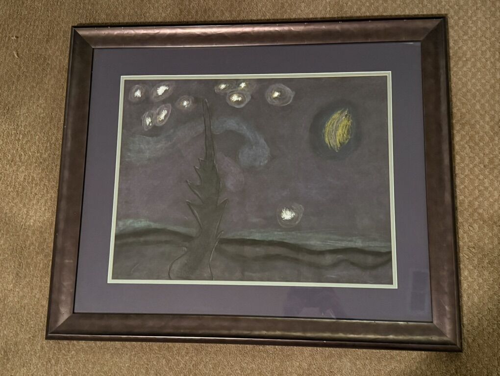 Beautiful Painting Of The Stars And Night Sky