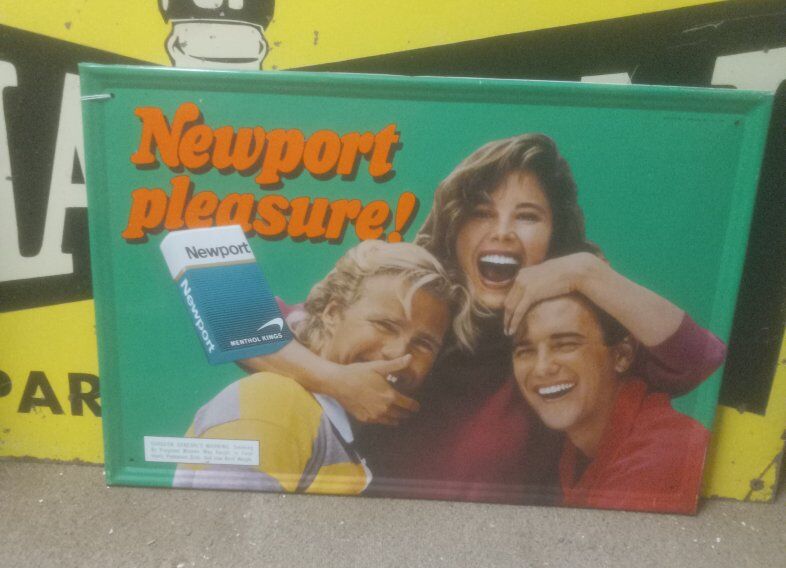 Newport Cigarette Signs