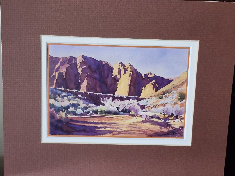 "Dry Wash at Kayenta" Ivins, Utah